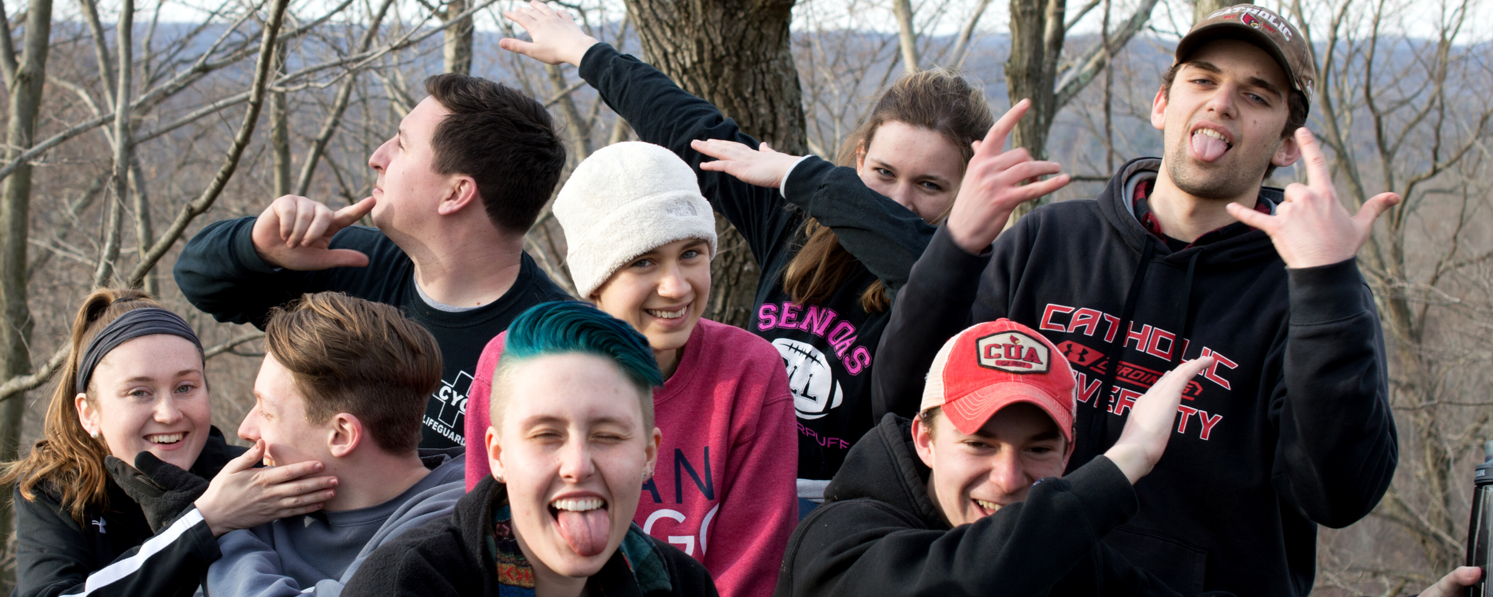 Bonding with the team in West Virginia
