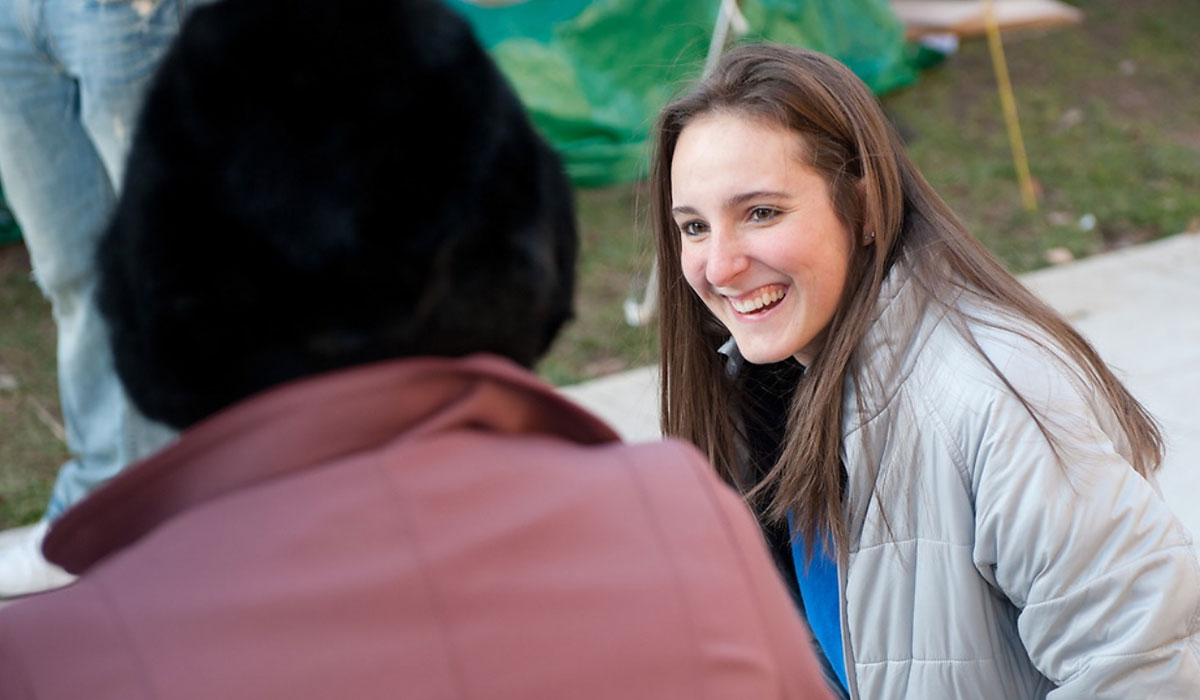 Student volunteering