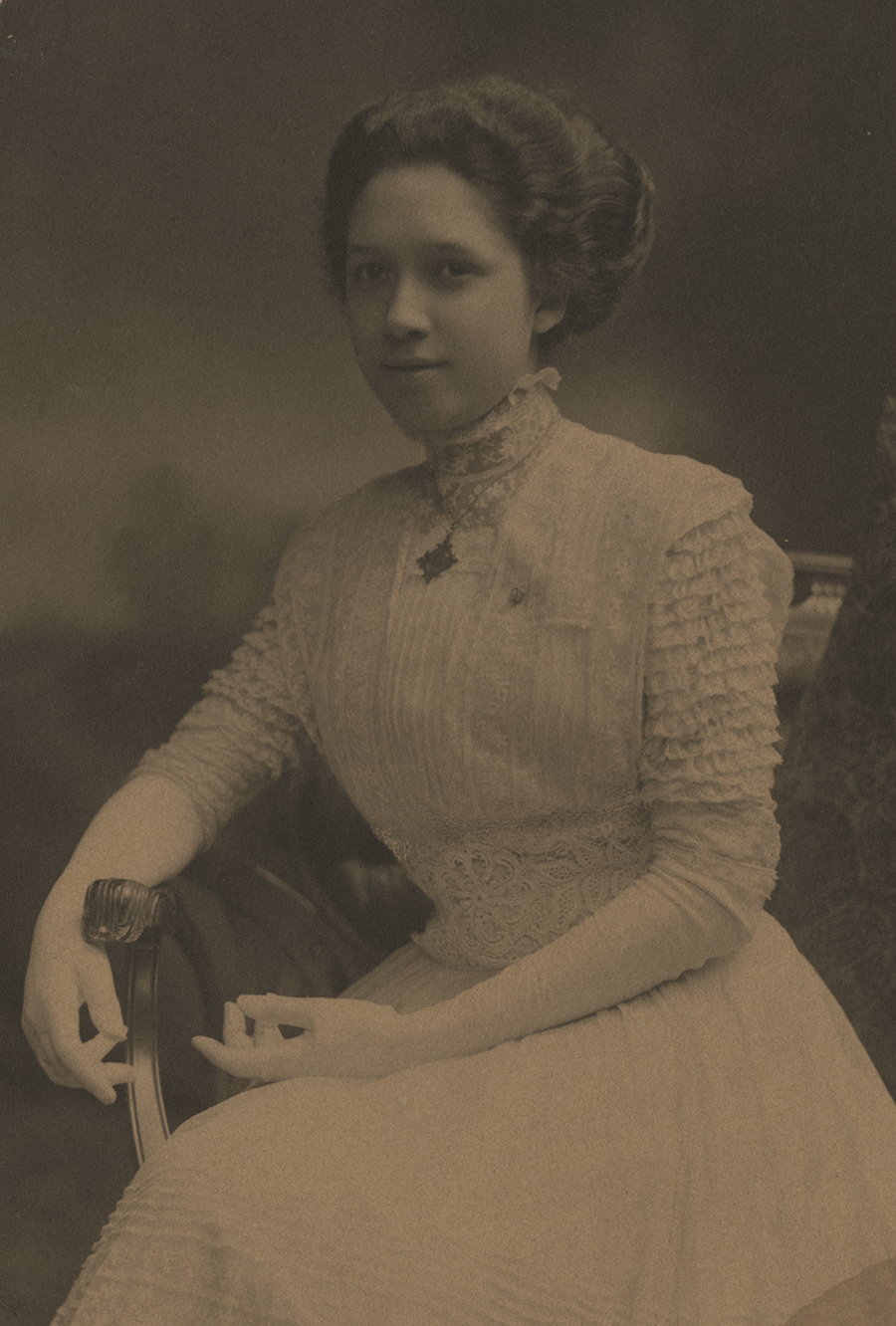 Euphemia Haynes Sepia Portrait