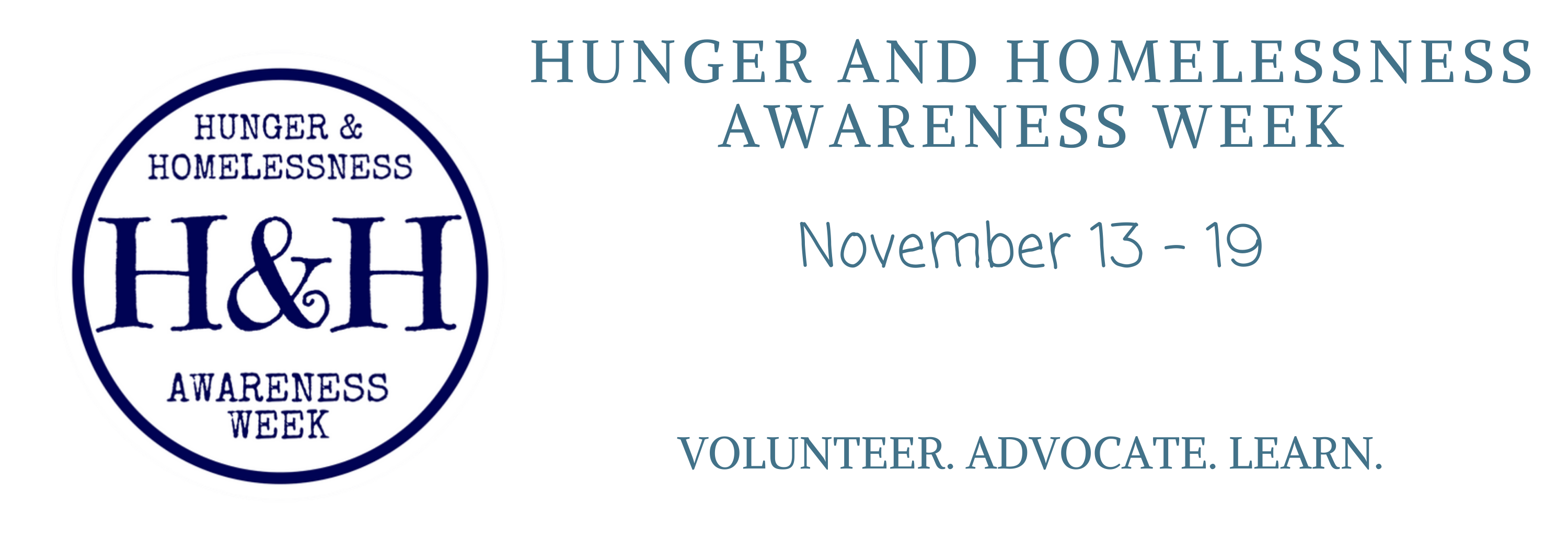 Hunger And Homelessness Awareness Week Cua