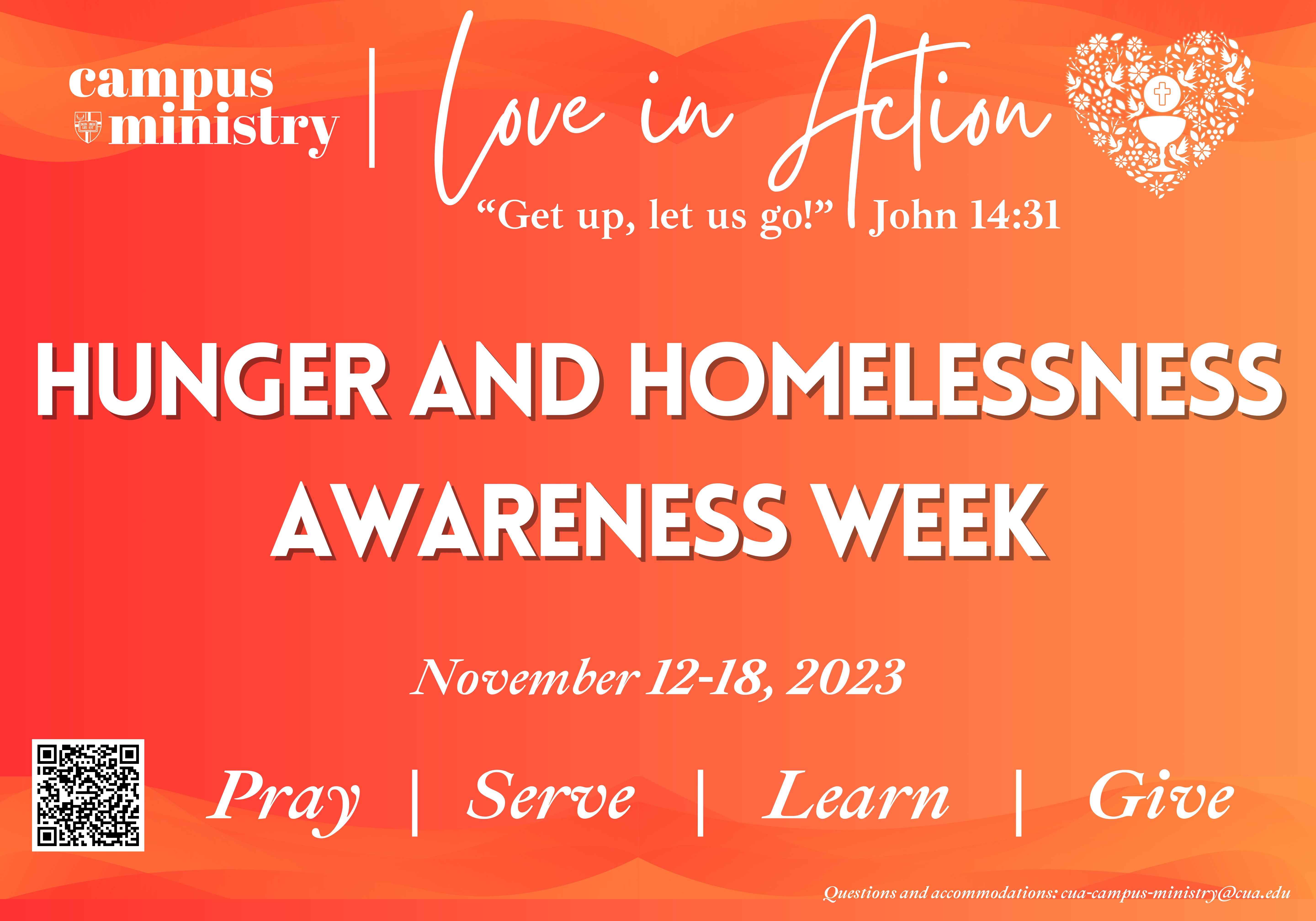 Hunger and Homelessness Awareness Week Logo